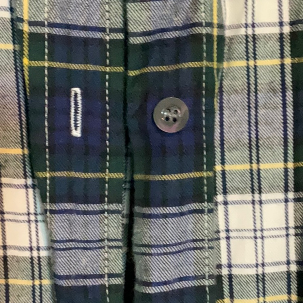 J Crew Thomas Mason London Plaid shirt - Picture 3 of 5